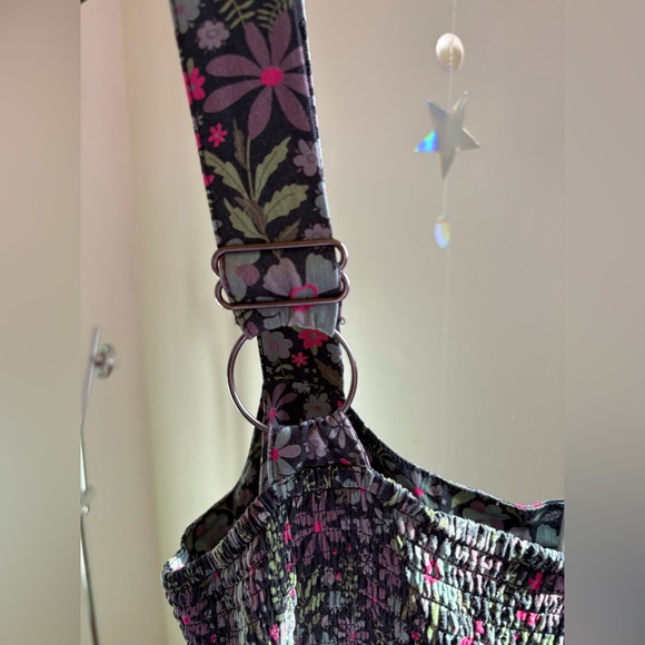 NATURAL LIFE Eliza Boho Floral Tiered Maxi Dress - Rust Floral M Medium - Picture 12 of 12